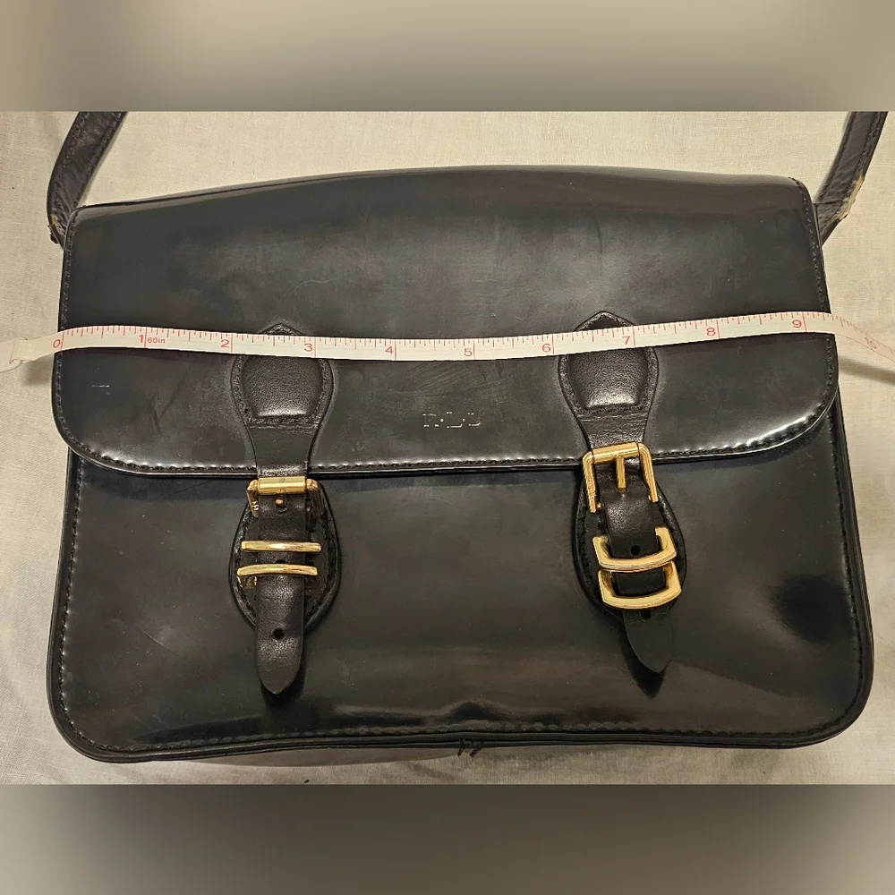 Ralph Lauren Crossbody Patent Leather Purse
